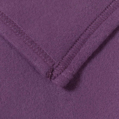 vidaXL Throw Blanket Purple 270 x 240 cm Fleece