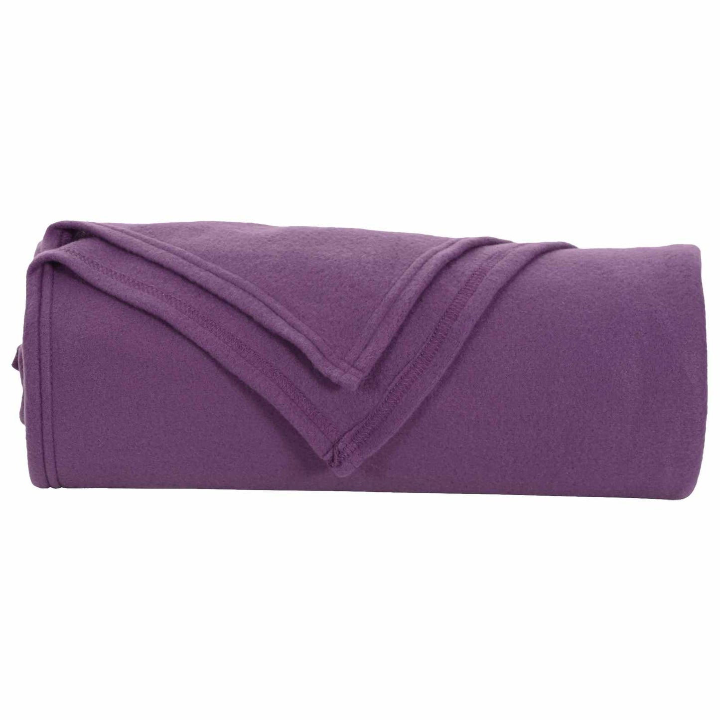 vidaXL Throw Blanket Purple 270 x 240 cm Fleece