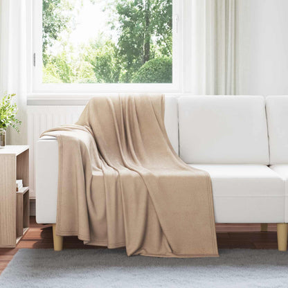 vidaXL Throw Blankets 6 pcs Camel 170 x 130 cm Fleece