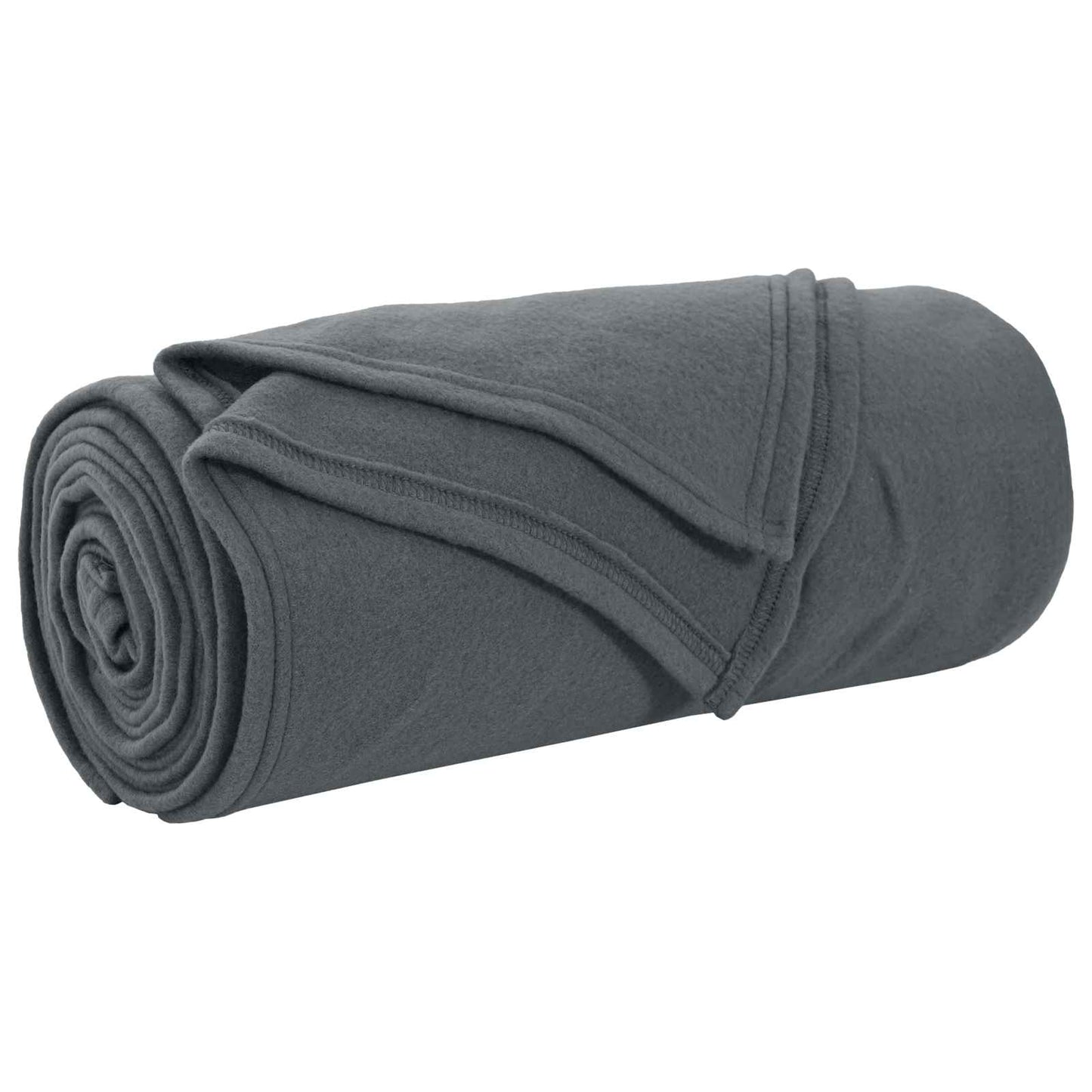 vidaXL Throw Blankets 6 pcs Dark Grey 240 x 220 cm Fleece