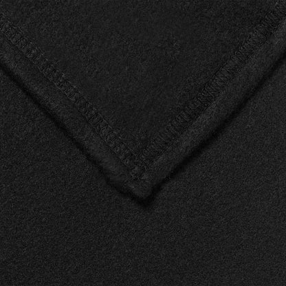 vidaXL Throw Blankets 6 pcs Black 170 x 130 cm Fleece
