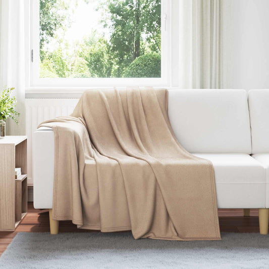 vidaXL Throw Blankets 24 pcs Camel 200 x 150 cm Fleece
