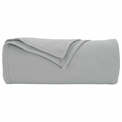 vidaXL Throw Blankets 24 pcs Grey 270 x 240 cm Fleece