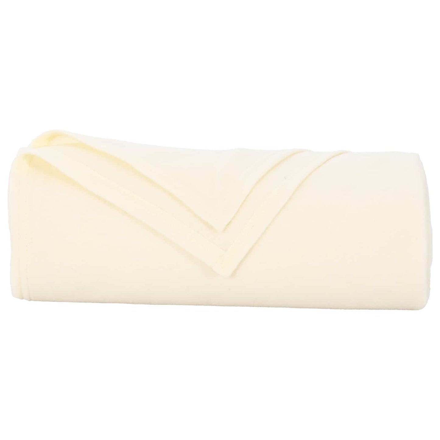vidaXL Throw Blankets 24 pcs Cream 200 x 150 cm Fleece