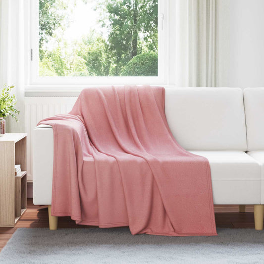 vidaXL Throw Blankets 24 pcs Pink 200 x 150 cm Fleece
