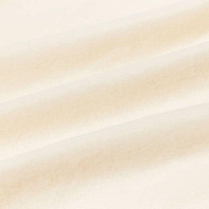 vidaXL Throw Blanket Cream 350 x 270 cm Fleece