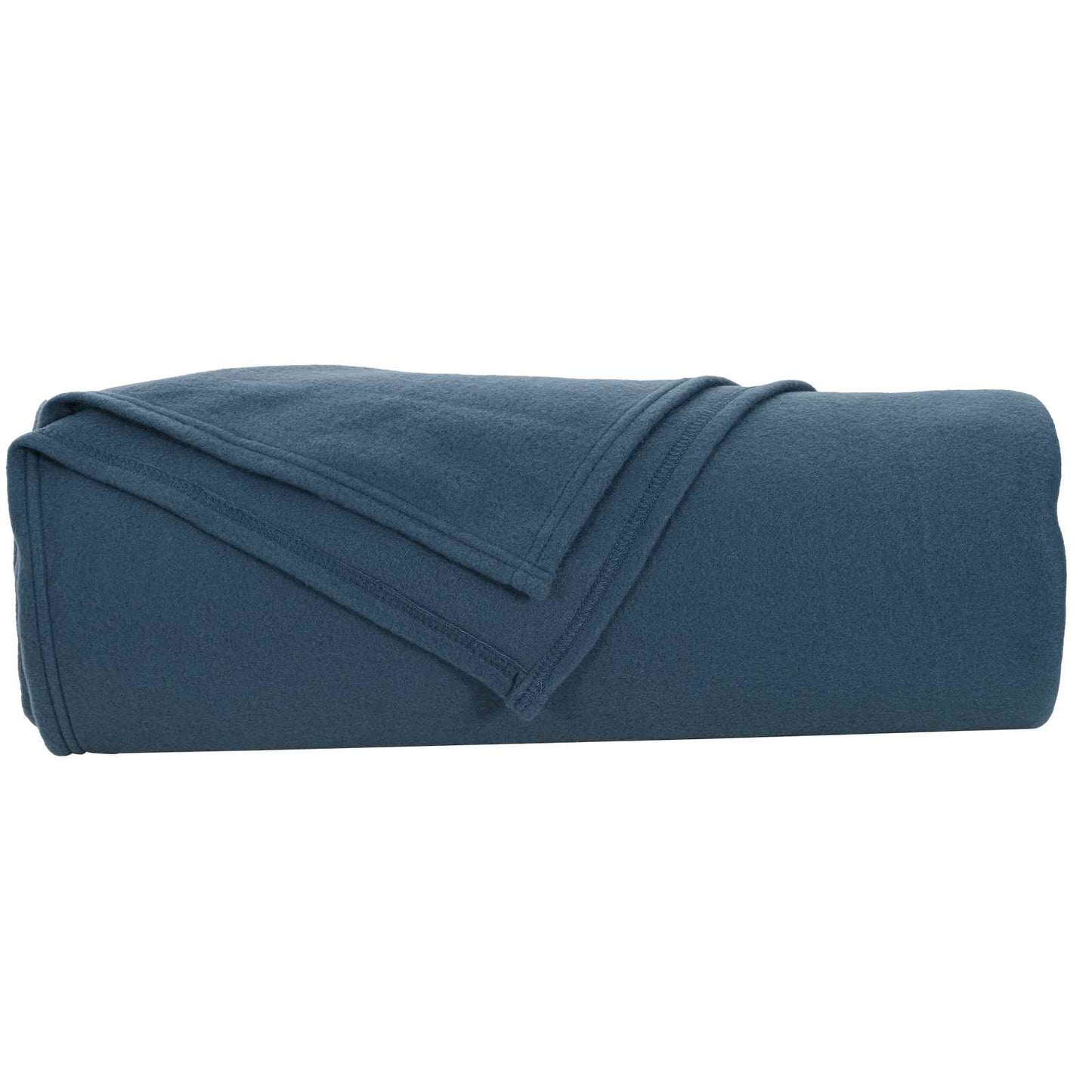 vidaXL Throw Blanket Navy Blue 350 x 270 cm Fleece