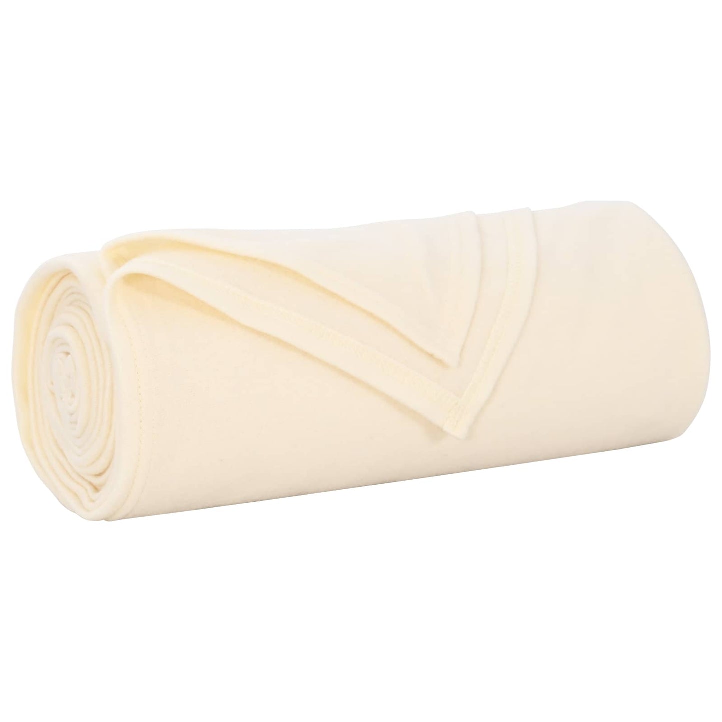 vidaXL Throw Blankets 6 pcs Cream 210 x 140 cm Fleece