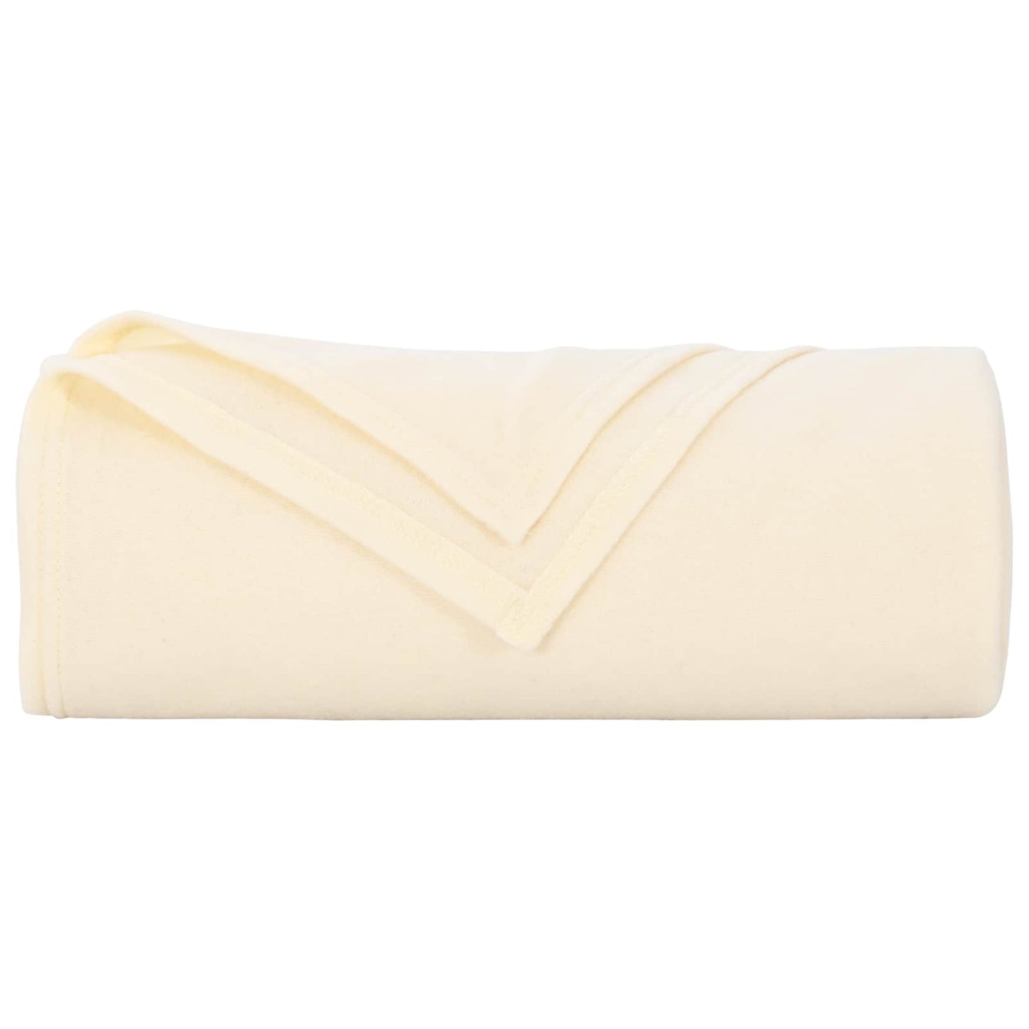 vidaXL Throw Blankets 6 pcs Cream 350 x 270 cm Fleece