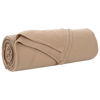 vidaXL Throw Blankets 6 pcs Camel 280 x 210 cm Fleece