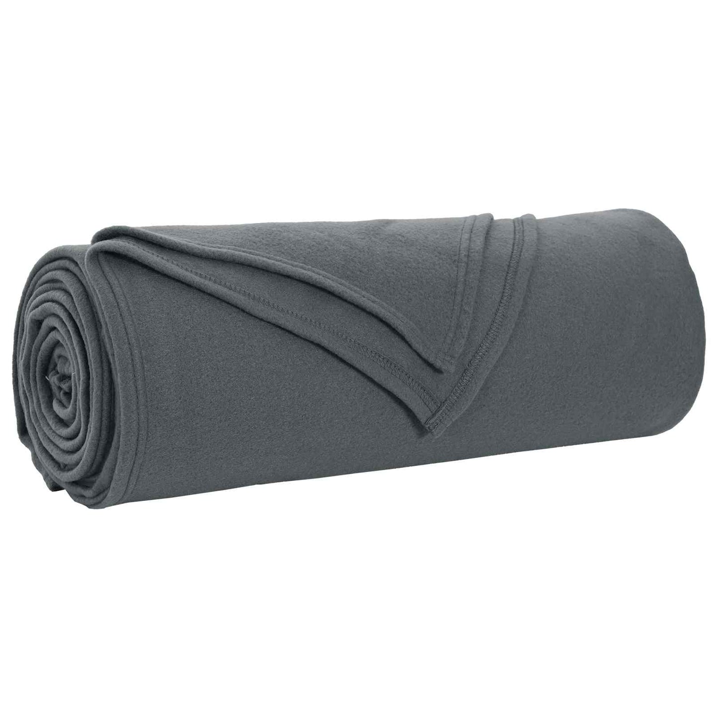 vidaXL Throw Blankets 6 pcs Dark Grey 350 x 270 cm Fleece