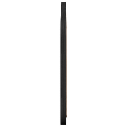 vidaXL Headboard with Headboard Black 120 x 55 x 3 cm Rattan