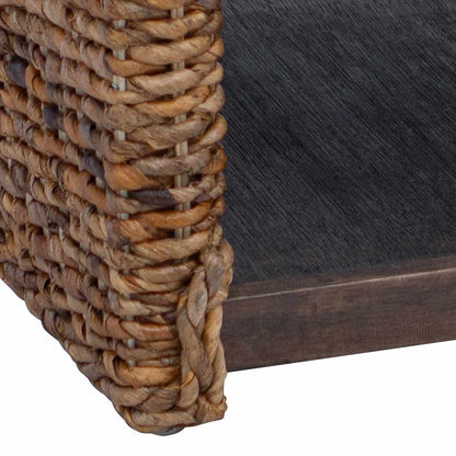 vidaXL Coffee Table Natural 45 x 45 x 45 cm Solid Mahogany Wood