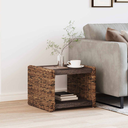vidaXL Coffee Table Natural 45 x 45 x 45 cm Solid Mahogany Wood