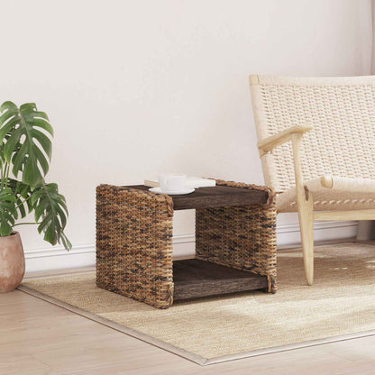 vidaXL Coffee Table Natural 45 x 45 x 45 cm Solid Mahogany Wood