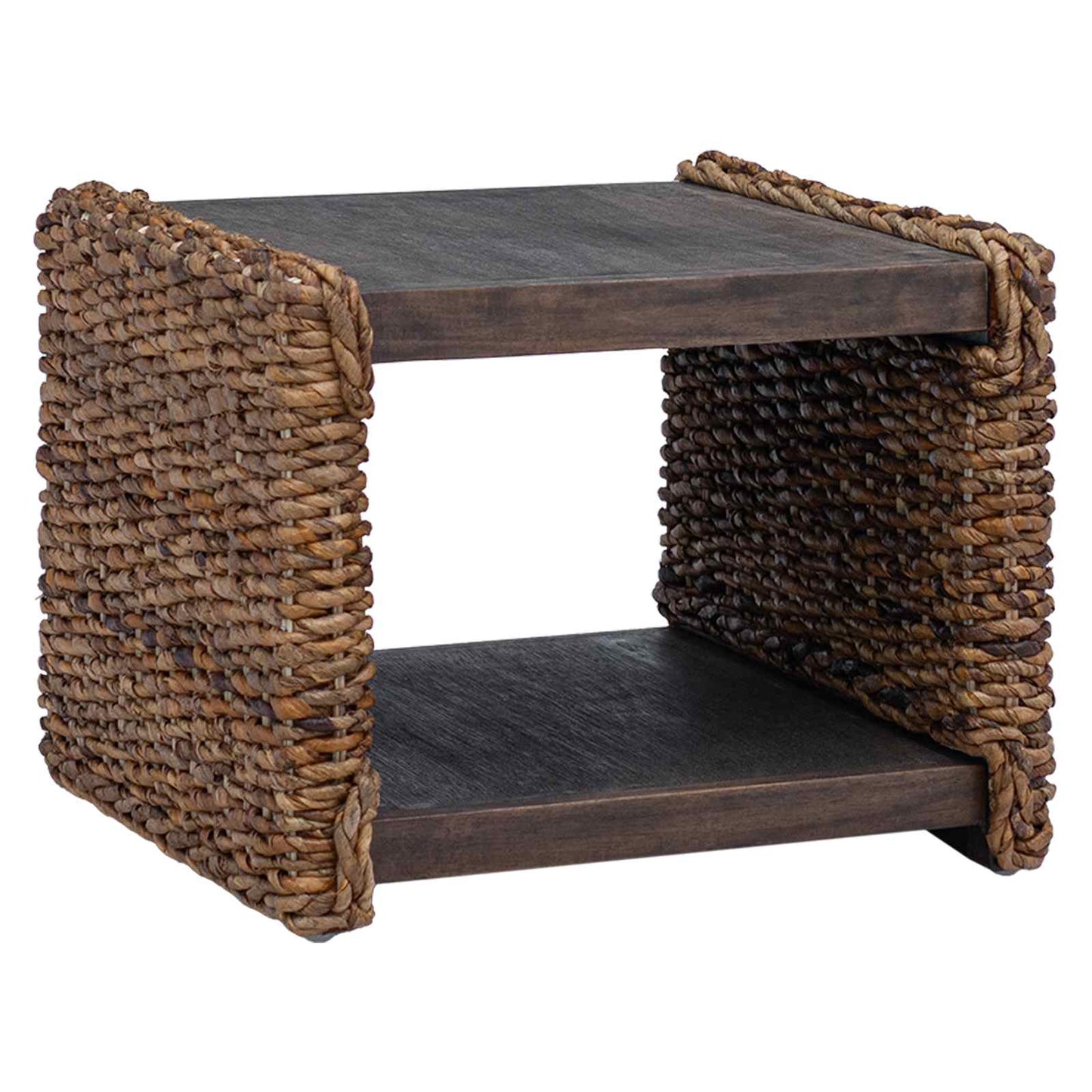 vidaXL Coffee Table Natural 45 x 45 x 45 cm Solid Mahogany Wood