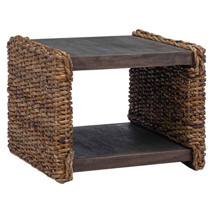 vidaXL Coffee Table Natural 45 x 45 x 45 cm Solid Mahogany Wood
