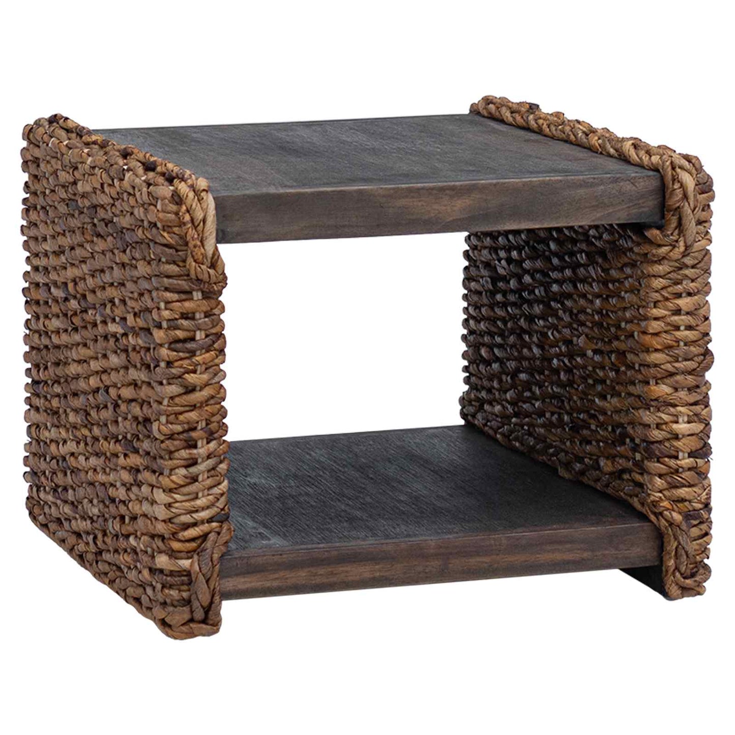 vidaXL Coffee Table Natural 45 x 45 x 45 cm Solid Mahogany Wood