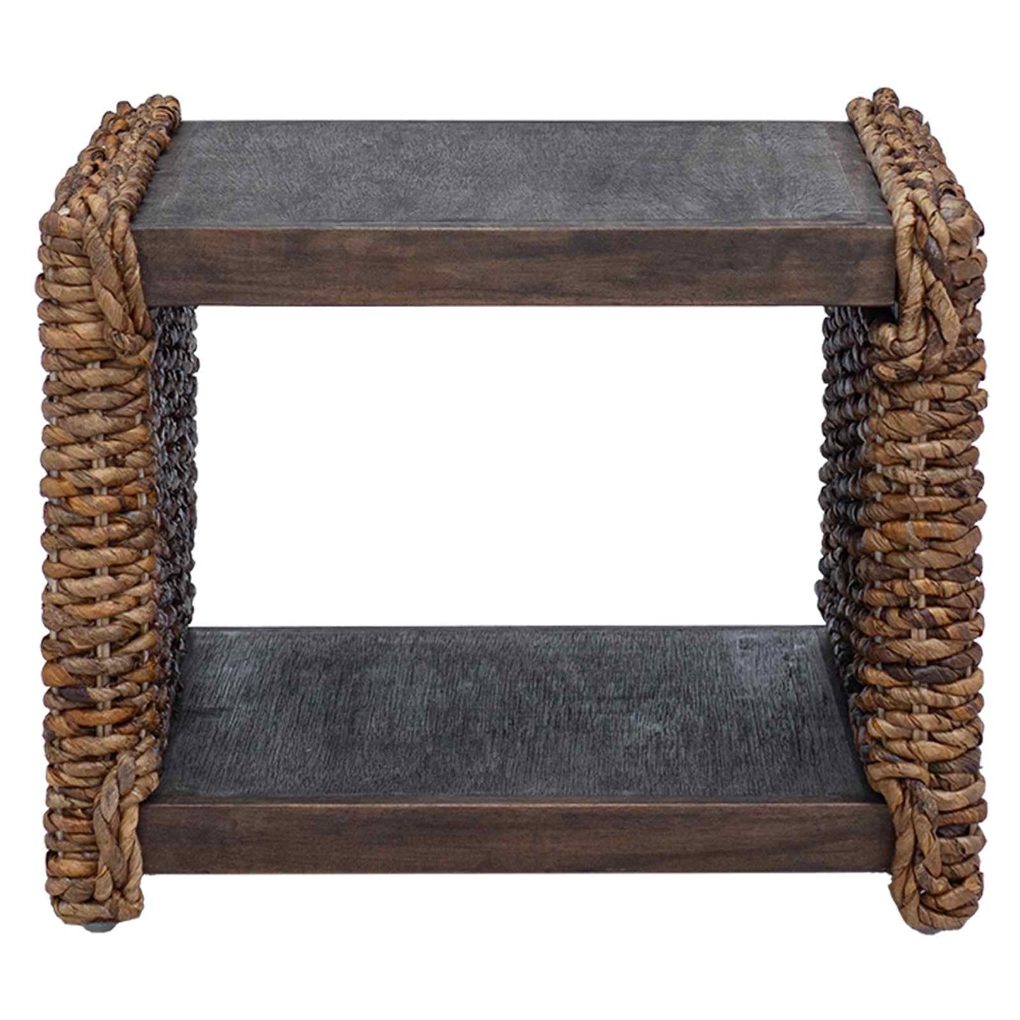 vidaXL Coffee Table Natural 45 x 45 x 45 cm Solid Mahogany Wood
