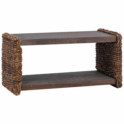 vidaXL Coffee Table Natural 70 x 35 x 35 cm Solid Mahogany Wood