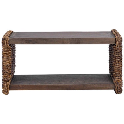 vidaXL Coffee Table Natural 70 x 35 x 35 cm Solid Mahogany Wood