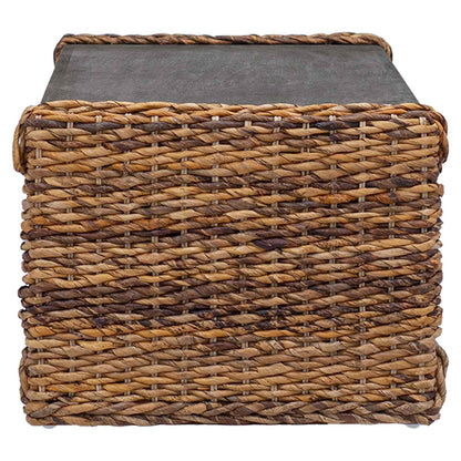 vidaXL Coffee Table Natural 90 x 45 x 35 cm Solid Mahogany Wood
