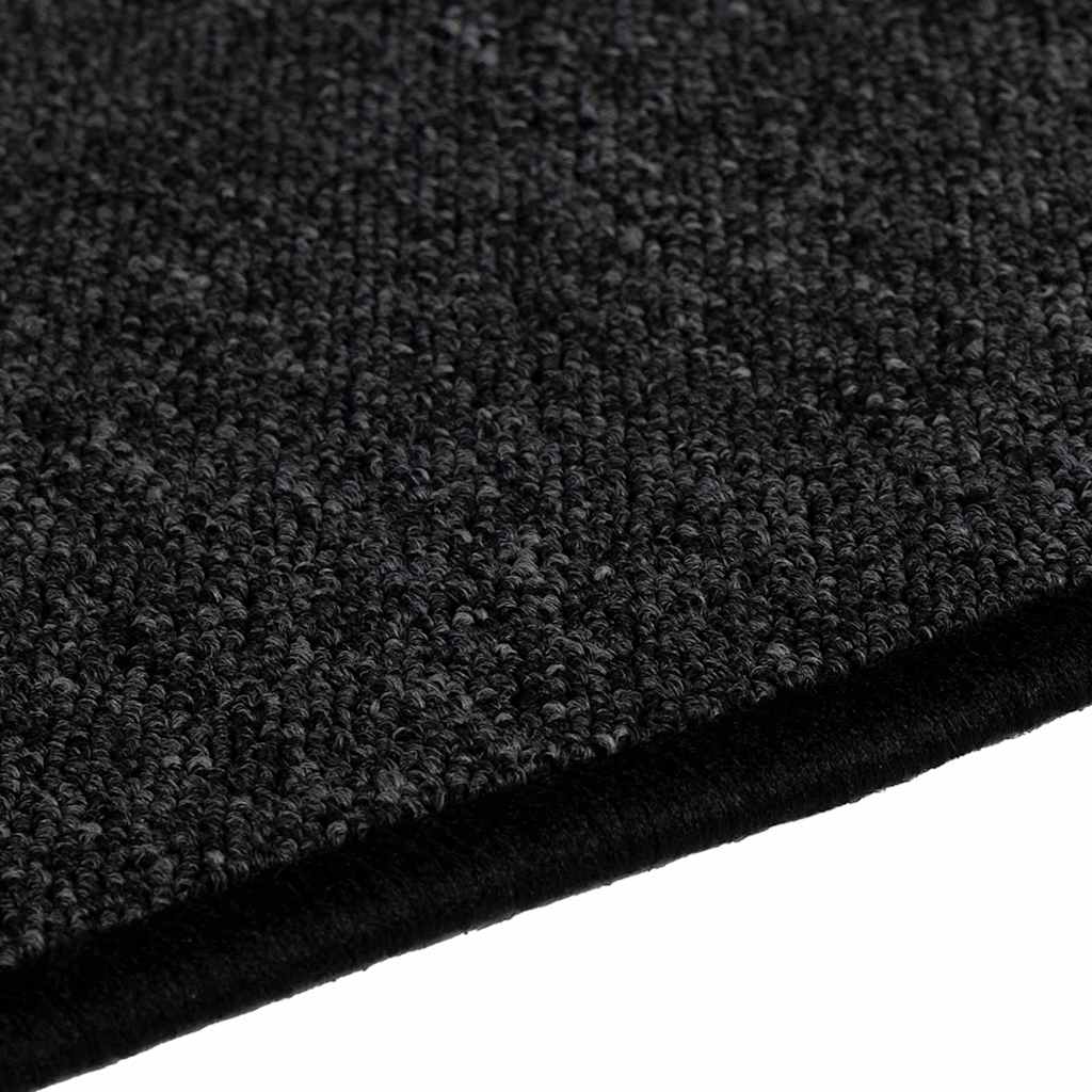 vidaXL Carpet Runner Anthracite 80 x 500 cm 100% Polypropylene