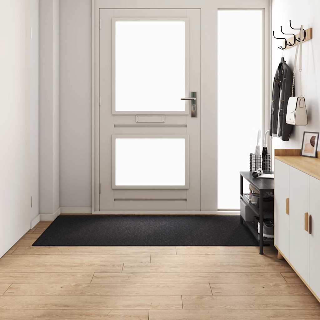 vidaXL Carpet Runner Anthracite 100 x 200 cm 100% Polypropylene