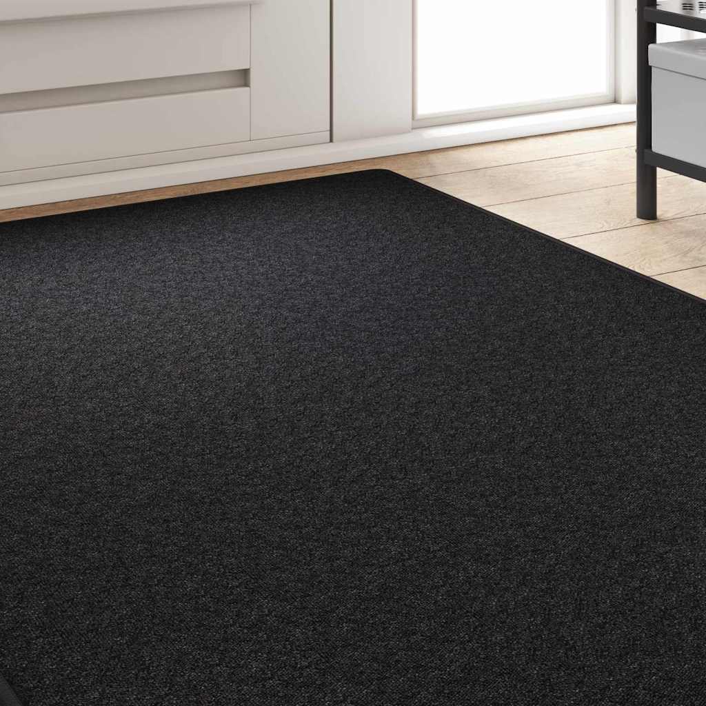 vidaXL Carpet Runner Anthracite 100 x 250 cm 100% Polypropylene