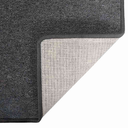 vidaXL Carpet Runner Dark Grey 100 x 100 cm 100% Polypropylene