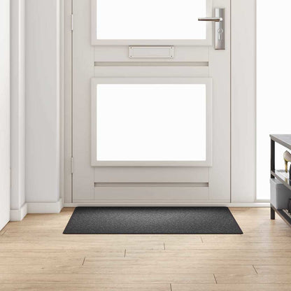 vidaXL Carpet Runner Dark Grey 100 x 100 cm 100% Polypropylene