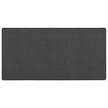 vidaXL Carpet Runner Dark Grey 100 x 200 cm 100% Polypropylene