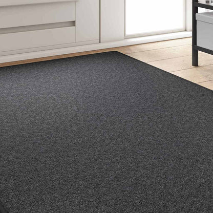 vidaXL Carpet Runner Dark Grey 100 x 300 cm 100% Polypropylene