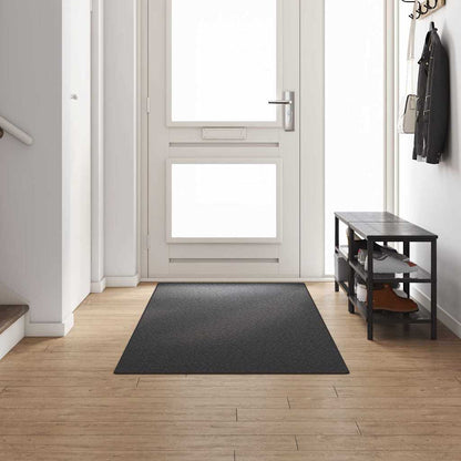 vidaXL Carpet Runner Dark Grey 100 x 300 cm 100% Polypropylene