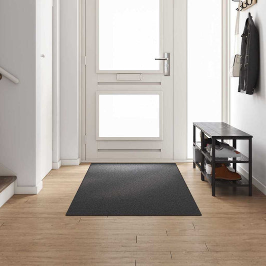 vidaXL Carpet Runner Dark Grey 100 x 300 cm 100% Polypropylene