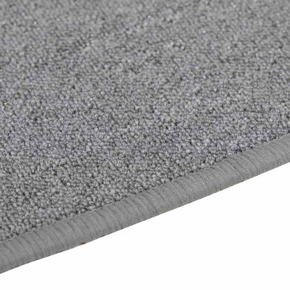 vidaXL Carpet Runner Light Grey 80 x 500 cm 100% Polypropylene