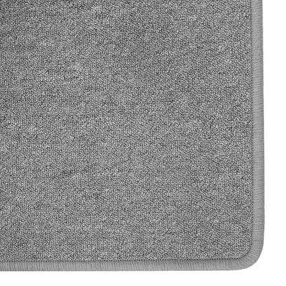 vidaXL Carpet Runner Light Grey 100 x 100 cm 100% Polypropylene