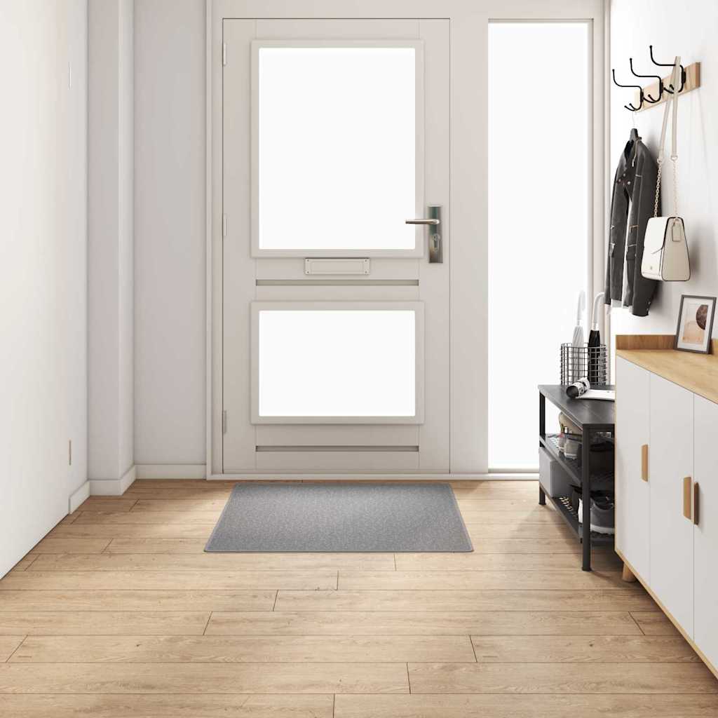vidaXL Carpet Runner Light Grey 100 x 100 cm 100% Polypropylene