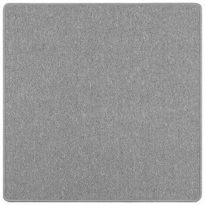 vidaXL Carpet Runner Light Grey 100 x 100 cm 100% Polypropylene