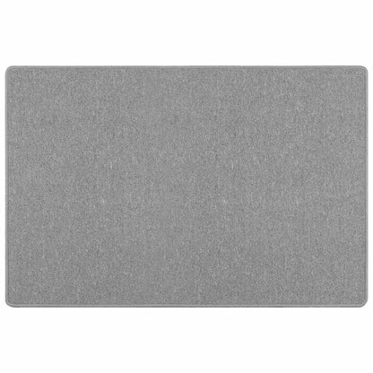 vidaXL Carpet Runner Light Grey 100 x 150 cm 100% Polypropylene