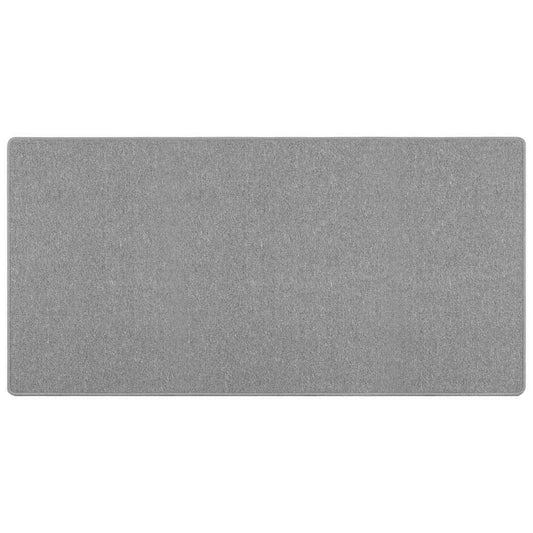 vidaXL Carpet Runner Light Grey 100 x 200 cm 100% Polypropylene