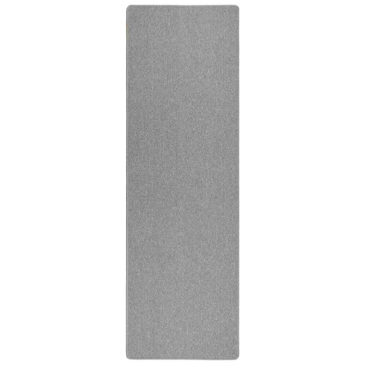 vidaXL Carpet Runner Light Grey 100 x 250 cm 100% Polypropylene