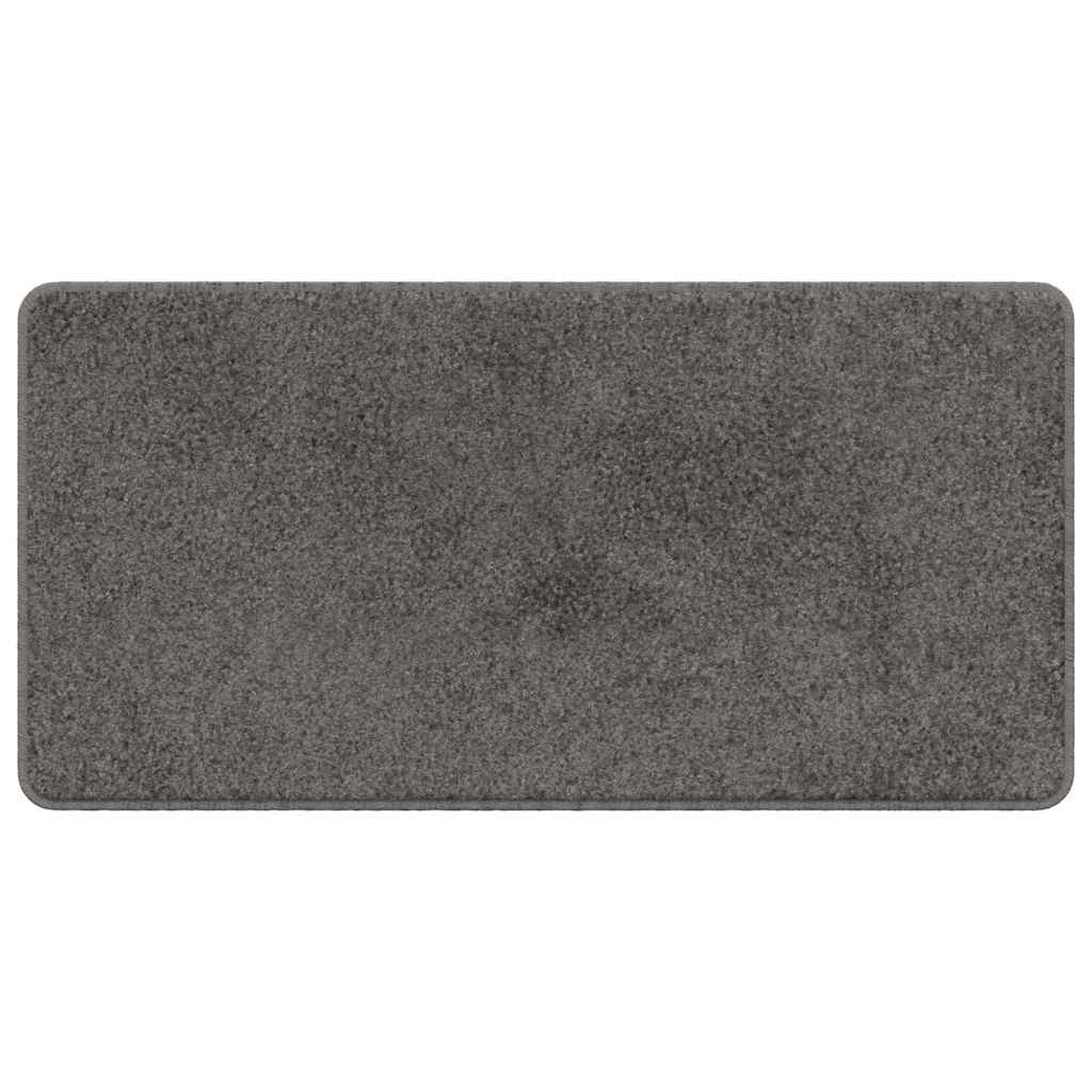 vidaXL Carpet Runner Grey 50 x 100 cm 100% Polypropylene Tuft