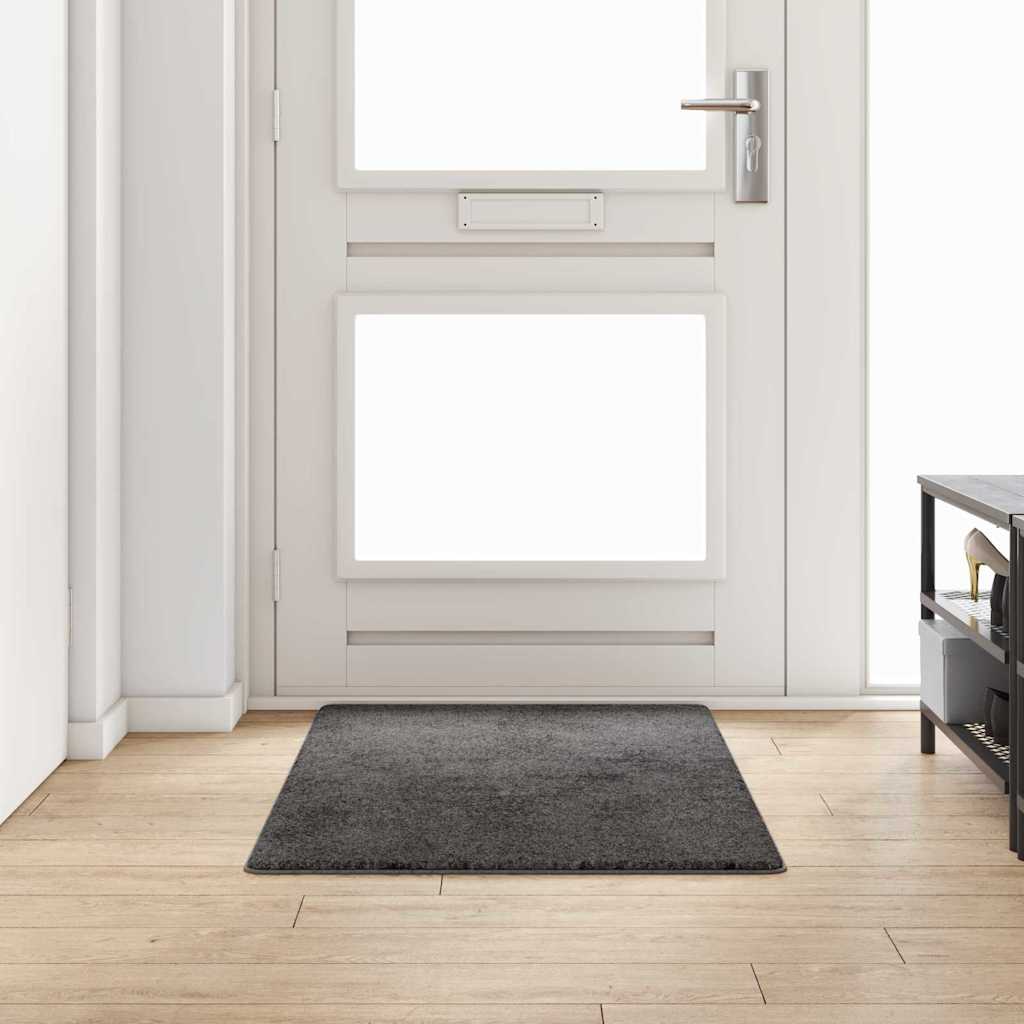 vidaXL Carpet Runner Grey 80 x 150 cm 100% Polypropylene Tuft