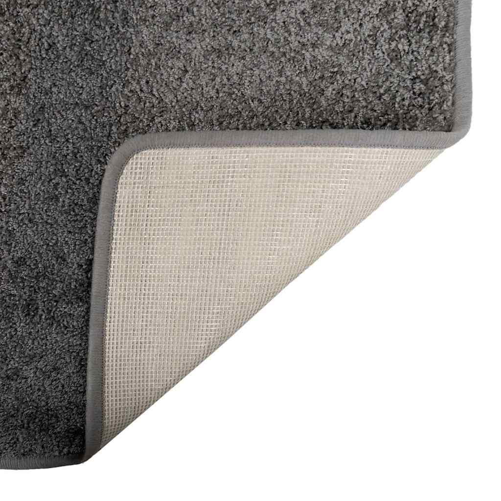 vidaXL Carpet Runner Grey 80 x 400 cm 100% Polypropylene Tuft