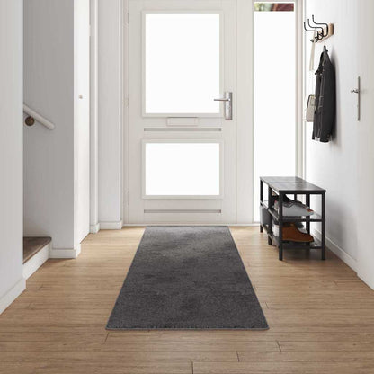 vidaXL Carpet Runner Grey 80 x 500 cm 100% Polypropylene Tuft