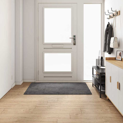 vidaXL Carpet Runner Grey 100 x 150 cm 100% Polypropylene Tuft