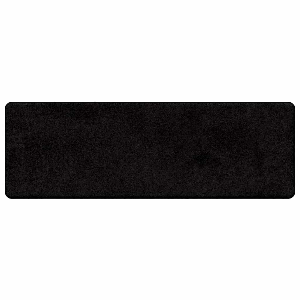vidaXL Carpet Runner Black 50 x 150 cm 100% Polypropylene Tuft