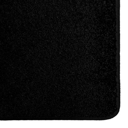 vidaXL Carpet Runner Black 80 x 150 cm 100% Polypropylene Tuft