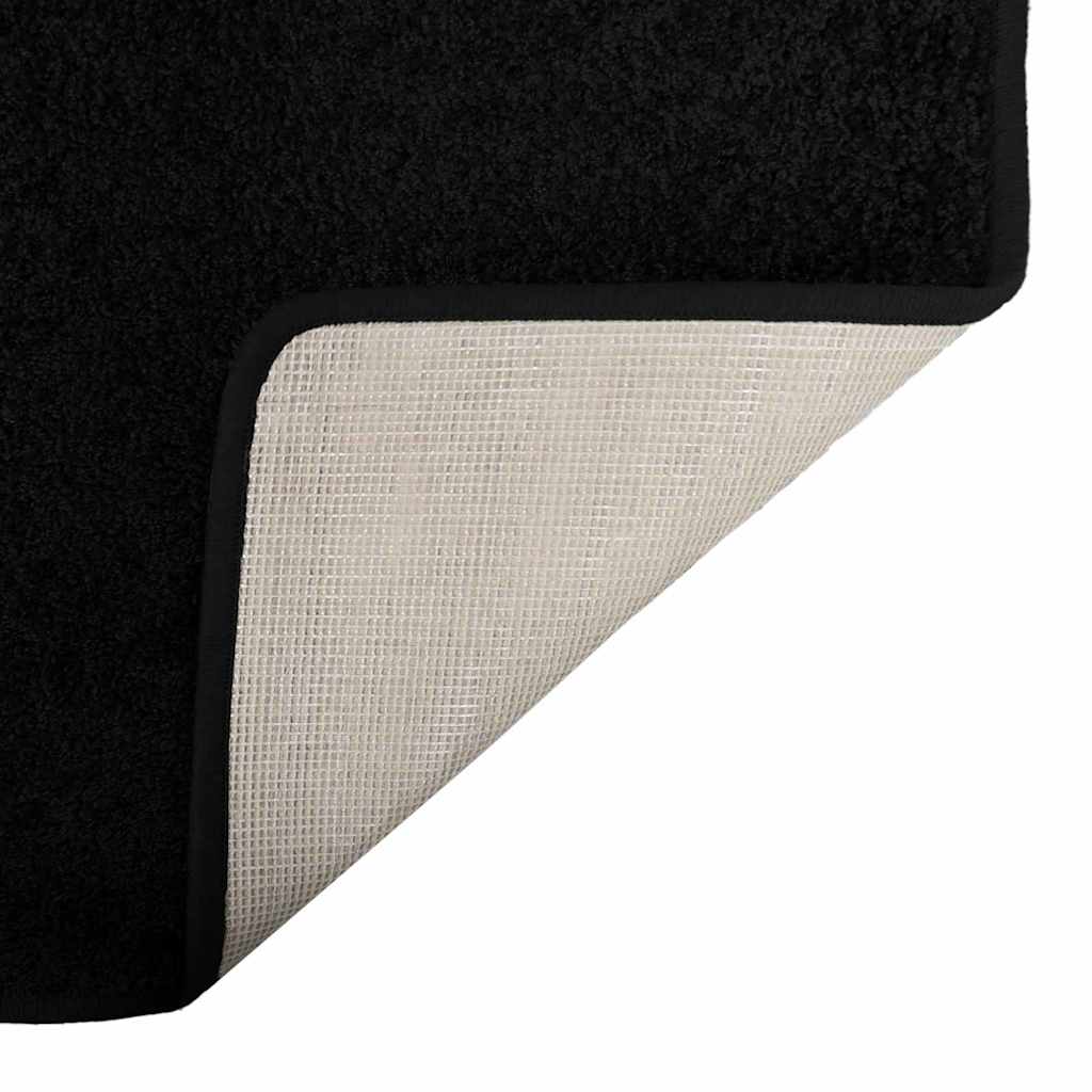 vidaXL Carpet Runner Black 80 x 150 cm 100% Polypropylene Tuft